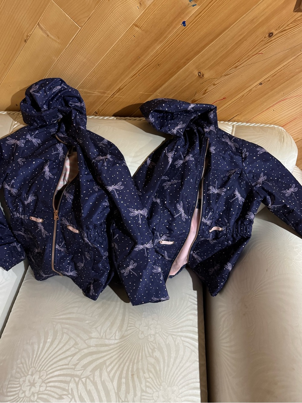 Jessica Simpson Navy Dragonfly Print Girls' Hooded Jacket 25 for both